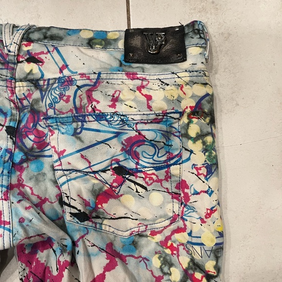 Versace Jeans Collection Multicolor Abstract Pants - Picture 3 of 5